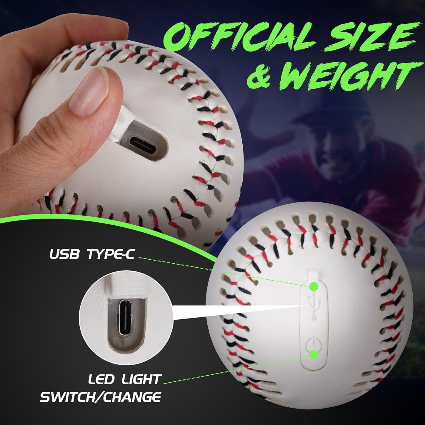 LED Baseball
