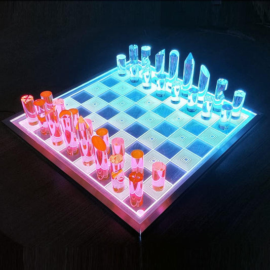 Radiant LED Lightup Chess Set