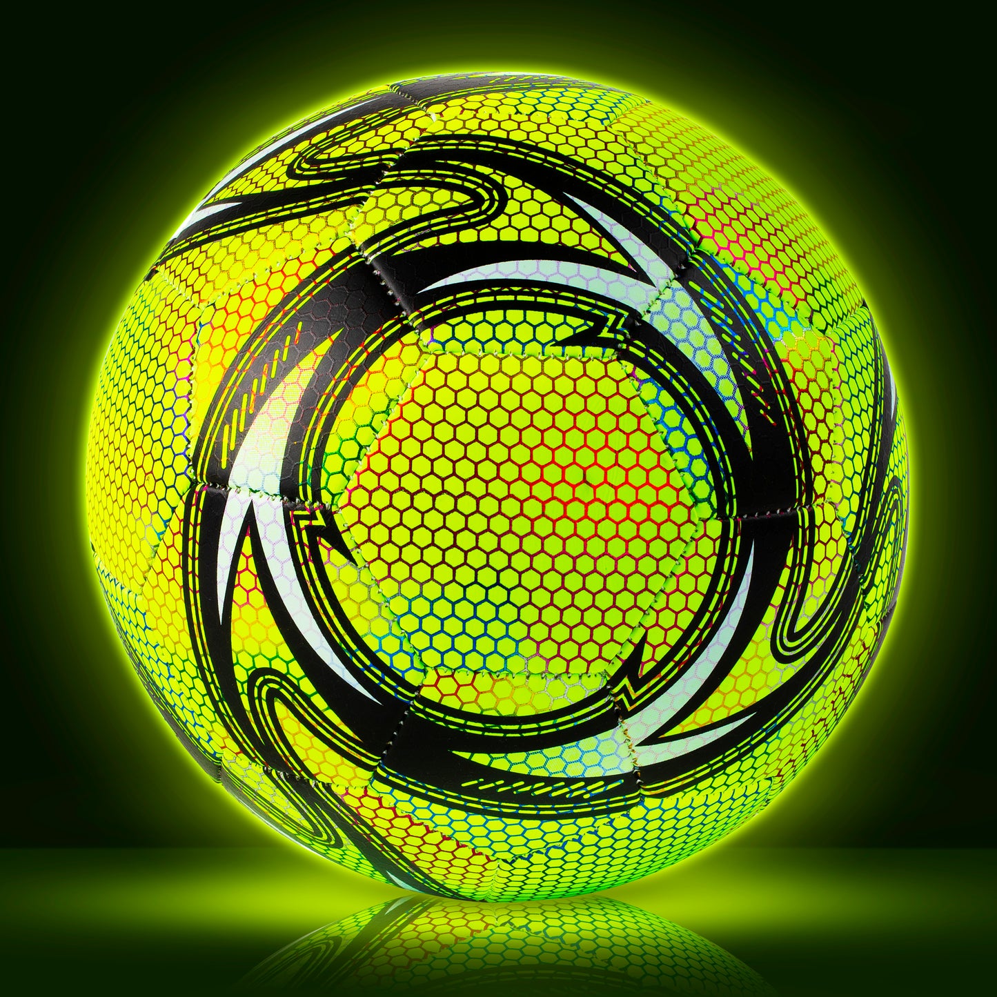 Radiant Glow in the Dark Soccer Ball - Size 4 & 5