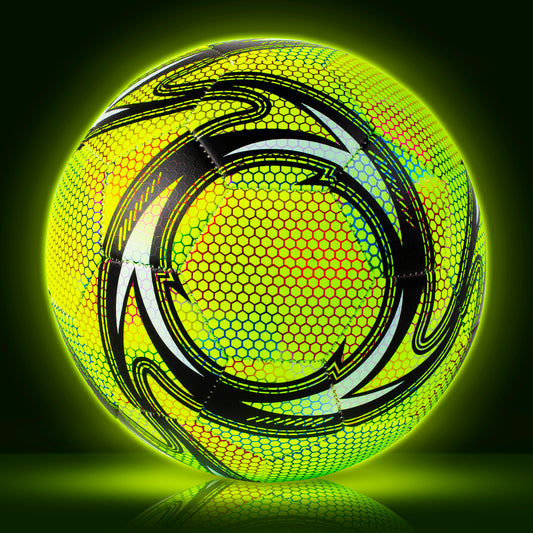 Radiant Glow in the Dark Soccer Ball - Size 4 & 5