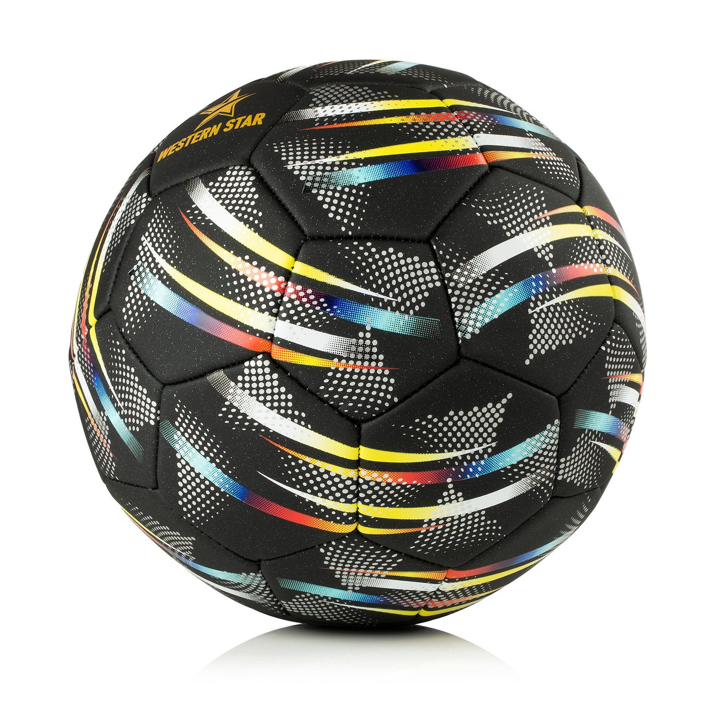 Western Star Soccer Ball Size 4 & Size 5 - Official Match Weight