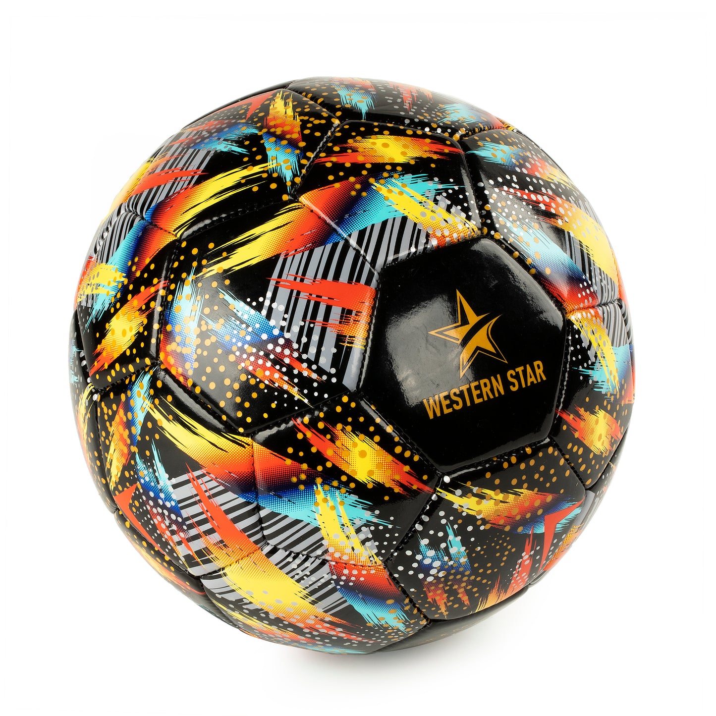 Western Star Soccer Ball Size 4 & Size 5 - Official Match Weight